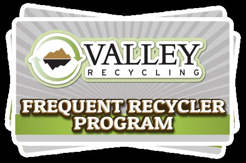 Valley Recycling Frequent Recycler Program Logo